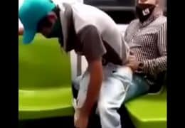 Foda no metrô em plena pandemia do coronavírus