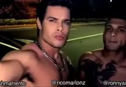 Rico Marlon e o boy marrento foderam meu rabo na rua
