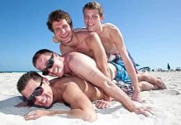 GAYWIRE – Vince Ryan, Spencer Fox, Daniel Freeman and Swiss Having A Fun Day Out