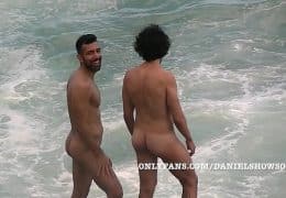 NAked guys at the Beach