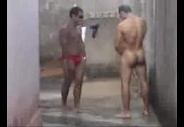 Gato de Cueca Hora de Tomar banho